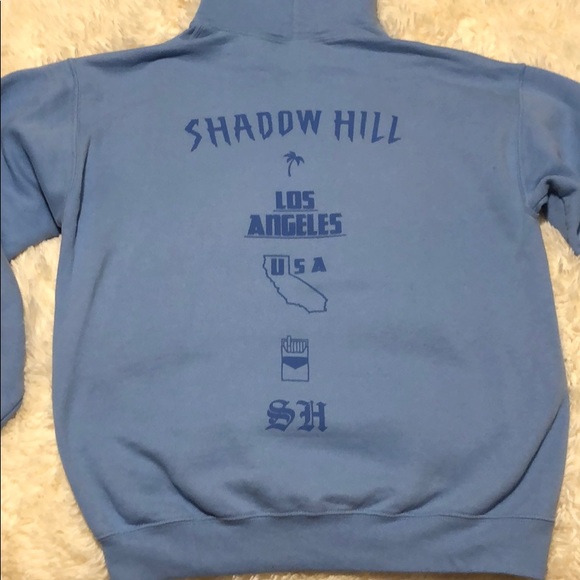 shadow hill carolina blue hoodie